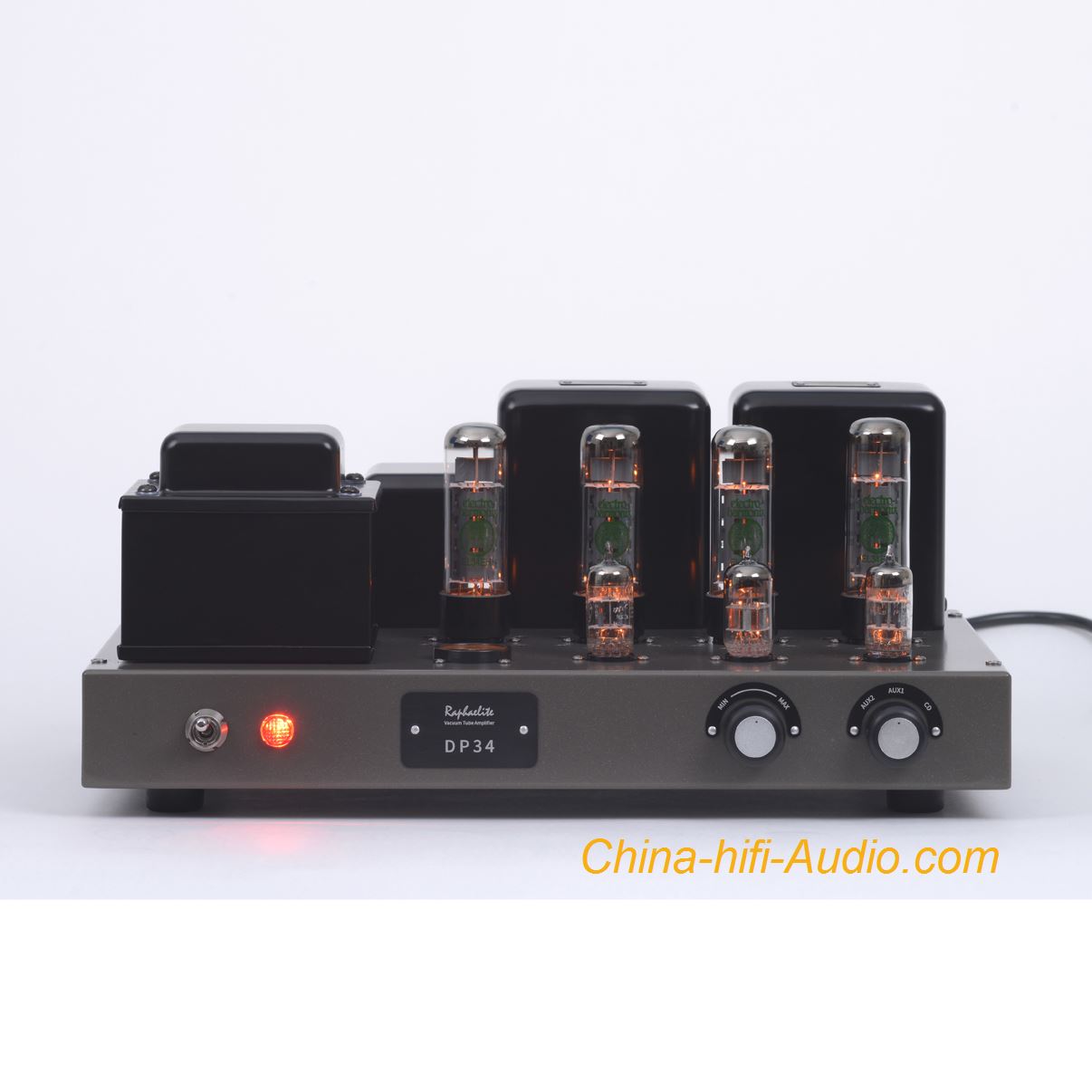 Raphaelite DP34 EL34x4 integrated amplifier HiFi audio stereo tube amp push-pull